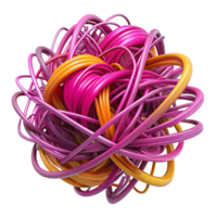 dramatic nostalgic creative A chaotic jumble of lines and scribbles, with a raw, energetic style, in bold, contrasting colors, spotlighted crisp png