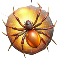 mesmerizing contemporary A spider spinning a web, backlit by the sun, intricate and delicate style precision png