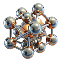 impressive organic A group of nanobots assembling a complex structure, shimmering metallic particles, dynamic lighting, abstract style fine detail png