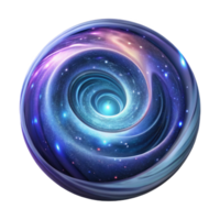 dramatic hypnotic A swirling vortex of stardust and cosmic energy, illuminated by distant galaxies, in a celestial, astronomical style luxury png