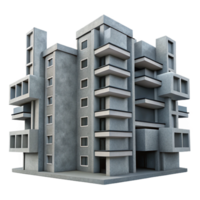 requintado alegre vitoriano uma brutalista concreto apartamento complexo, nublado céu, silenciado cor paleta, rígido geométrico formulários, repetitivo padrões, corajoso urbano realismo 8k png