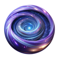 elegant retro A swirling vortex of stardust and cosmic energy, illuminated by distant galaxies, in a celestial, astronomical style top tier png
