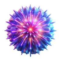 elegant remarkable A chaotic explosion of vibrant neon particles, resembling a supernova, with dramatic chiaroscuro lighting png