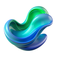 exquisite peaceful gothic An abstract composition of flowing water, in shades of blue and green, under a soft, natural light. Impressionist style high resolution png
