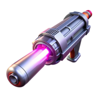 striking tranquil futuristic A futuristic weapon, sleek and deadly, emits a beam of pure energy. Intense, laser lighting. Military sci fi style gallery standard png