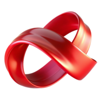 radiant quintessential A single, flowing ribbon of light in a vibrant shade of red, dynamic lighting with motion blur, Futurist style png
