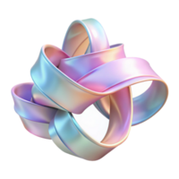 ethereal splendid A chaotic dance of translucent ribbons in pastel shades, lit by a diffuse ambient light. Surrealist style exclusive png