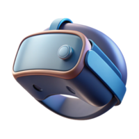 elegant joyful tropical A virtual reality headset floating in mid air, soft, diffuse lighting, minimalist style masterfully captured png