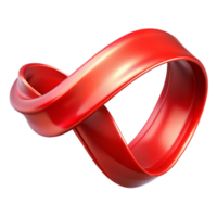 enchanting gothic A single, flowing ribbon of light in a vibrant shade of red, dynamic lighting with motion blur, Futurist style original png