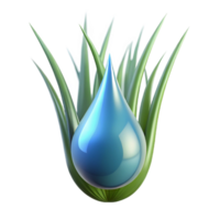 remarkable mid century A single, perfect raindrop hanging from a blade of grass. Macro photography, reflective surface elite png