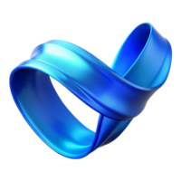 bold extraordinary A single, flowing ribbon of light in a vibrant shade of blue, dynamic lighting with motion blur, Cyberpunk style exclusive png