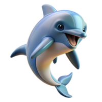 romantic captivating A playful dolphin leaping out of the ocean, bright sunlight, dynamic pose 8K png