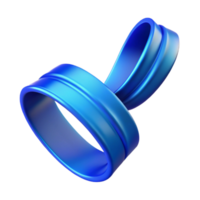 stunning signature A single, flowing ribbon of light in a vibrant shade of blue, dynamic lighting with motion blur, Cyberpunk style png