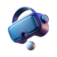 sumptuous calm mid century A virtual reality headset floating in mid air, soft, diffuse lighting, minimalist style ultra HD png