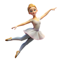 breathtaking abstract Portrait of a graceful ballerina in mid leap, soft spotlighting, Impressionist style impeccable png