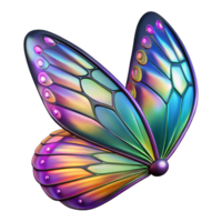 exceptional geometric A close up of a butterfly wing, iridescent scales, vibrant colors, abstract patterns, original png