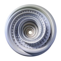 notable elegant A swirling vortex of binary code, ones and zeros forming a dynamic, abstract shape, illuminated by a cool white light, rendered in a minimalist, style handcrafted png