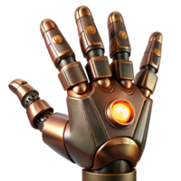 picturesque bold bohemian A steampunk robot hand, reaching out. Dramatic, chiaroscuro lighting. Biomechanical style museum quality png