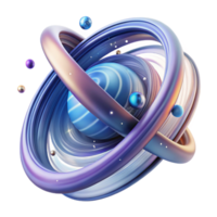 splendid surreal An abstract representation of time, using swirling lines and glowing particles, with a dynamic composition and a blurred effect exclusive png