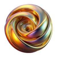 enchanting futuristic A close up of a liquid metal surface, with swirling patterns and iridescent reflections, illuminated by a warm, golden light. Abstract macro photography style precision png