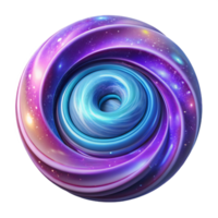 immaculate abstract A swirling vortex of galaxies and nebulae, rendered in vibrant, cosmic colors, softly lit detailed png