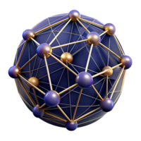 impressive playful impressionist A stylized representation of the internet, a vast network of interconnected nodes, glowing lines, dark and mysterious lighting, abstract digital art exclusive png