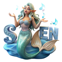 hypnotic bold rustic A siren luring sailors with her enchanting song, scales glistening, Pre Raphaelite style, mystical, ocean lighting, handcrafted png