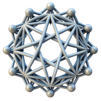 coveted industrial A complex network of interconnected lines and curves, forming an intricate, abstract pattern, in a minimalist, geometric style fine detail png