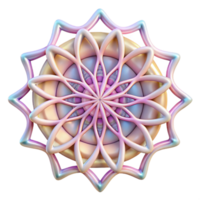 impressive calm impressionist A delicate web of interconnected lines forming a floral pattern, illuminated by a soft, pastel glow, Art Nouveau style high resolution png