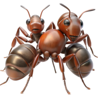 spectacular intense elegant A colony of ants working together, close up view, detailed and realistic lighting expertly shot png