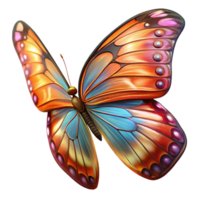 tranquil radiant A close up of a butterfly s wing, intricate patterns and vibrant colors, macro photography style, natural light professional png