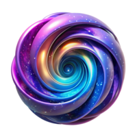 unparalleled art deco A dynamic, swirling mass of particles, resembling a galaxy, in a vibrant, cosmic color palette, with a bright, central light source artisan png