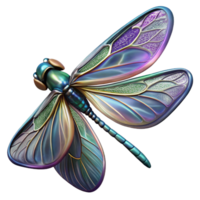 sumptuous dreamy nordic A close up of a dragonfly s wings, macro photography, iridescent colors, intricate details, genuine png