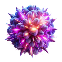 fascinating signature A chaotic explosion of vibrant neon particles, resembling a supernova, with dramatic chiaroscuro lighting png