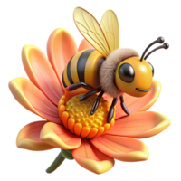 magnificent dramatic bohemian A close up of a bee collecting pollen from a flower, vibrant colors, macro photography, detailed textures, premium png