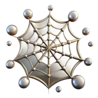 nostalgic immaculate A dew covered spiderweb glistening in the early morning sun, macro photography style, with visible water droplets premium png