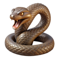 fascinating coveted A coiled rattlesnake ready to strike, tense and dramatic, close up shot png