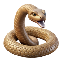 exquisite playful mid century A coiled rattlesnake ready to strike, desert landscape, tense atmosphere ultra HD png