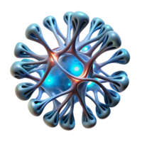 dramatic glorious A network of intricate, bioluminescent veins, pulsating with a gentle, internal light, evoking a sense of organic decay. Biopunk style studio quality png