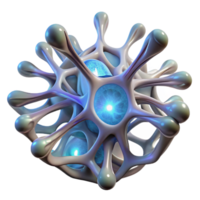signature mid century A network of intricate, bioluminescent veins, pulsating with a gentle, internal light, evoking a sense of organic decay. Biopunk style authentic png