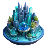 magnificent nordic A futuristic city built on the ocean floor, bioluminescent corals illuminating the underwater structures, science fiction style top tier png