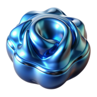 reflective fascinating A close up of a liquid metal surface, with ripples and reflections, illuminated by a cool, blue light. Abstract macro photography style, futuristic top tier png