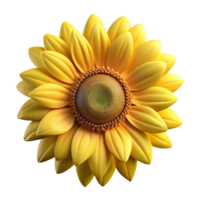 immaculate coastal A close up of a blooming sunflower, golden hour lighting, detailed textures, botanical illustration style genuine png