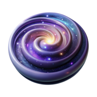 glorious urban A swirling vortex of stardust and cosmic dust, illuminated by distant nebulae, in a celestial, astronomical style gallery standard png
