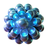 rare traditional A cluster of luminous, bioluminescent organisms forming a swirling pattern in deep ocean darkness, illuminated by their own internal light, bioluminescent style top tier png