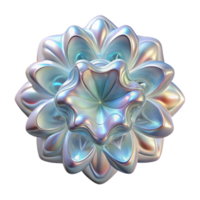 impressive baroque Delicate, fractal patterns, resembling frost on a windowpane, shimmering with a subtle, iridescent sheen, in a minimalist, ethereal style high quality png