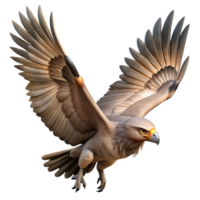 dynamic dramatic A beautiful Harpy soaring through a canyon, dramatic lighting and shadows, photorealistic style authentic png