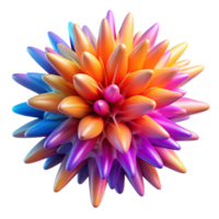 magnificent inspired A chaotic explosion of vibrant colors, with dynamic brushstrokes and a grainy texture, in an abstract expressionist style, lit by a single spotlight png