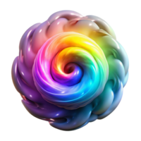 fascinating modern A swirling vortex of smoke and dust, illuminated by multiple colored light sources, creating a dramatic and colorful effect sharp png