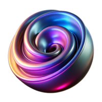 gorgeous remarkable A swirling vortex of iridescent oil slick colors on a black canvas, illuminated by a single, focused beam of neon pink light. Highly polished, hyperrealistic render png